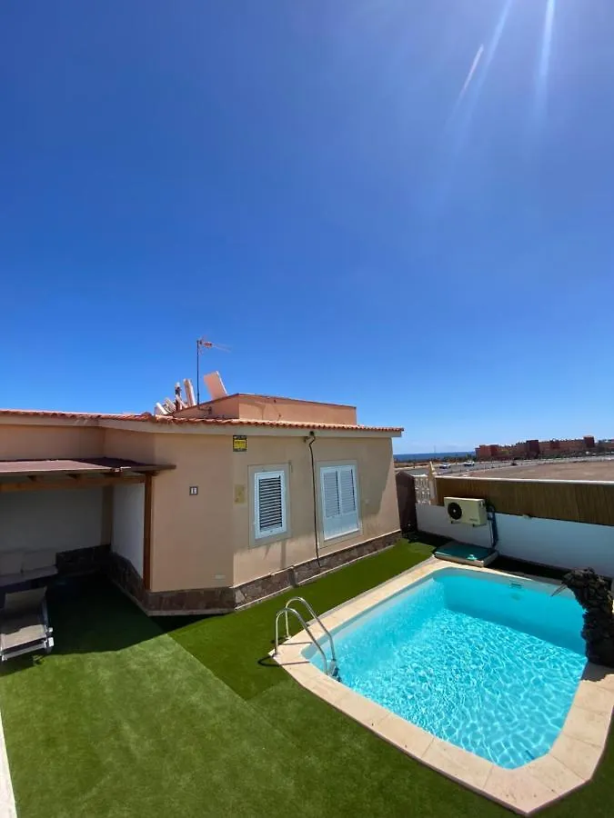 Beach Villa Private Heated Pool 칼레타데푸스테 0*,